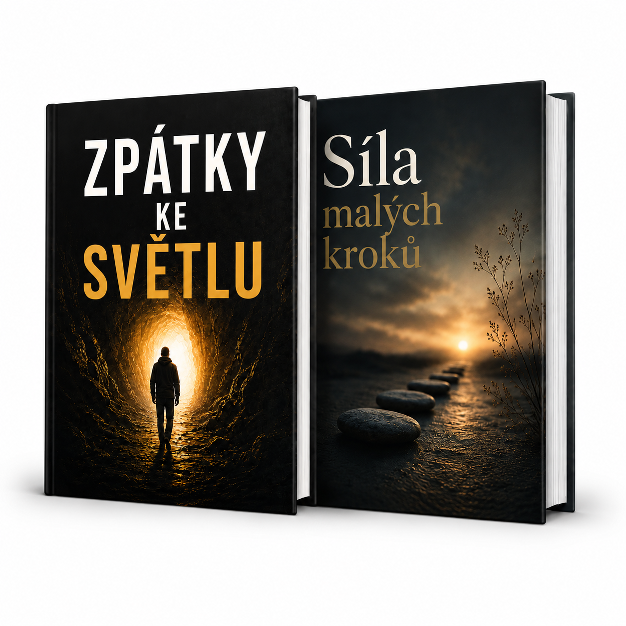 SADA DVOU E-KNIH – SÍLA MALÝCH KROKŮ + ZPÁTKY KE SVĚTLU